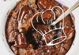 Mug cake fondant au chocolat