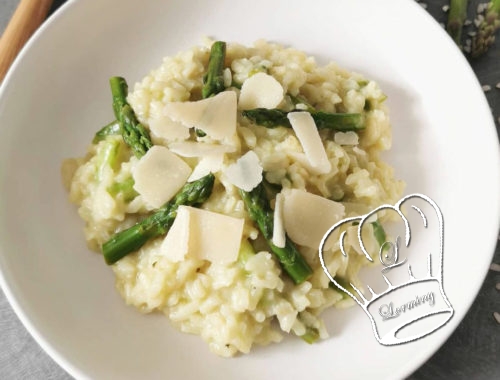 Risotto aux asperges fraiches