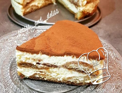 Tiramisu classique aux biscuits a la cuillere