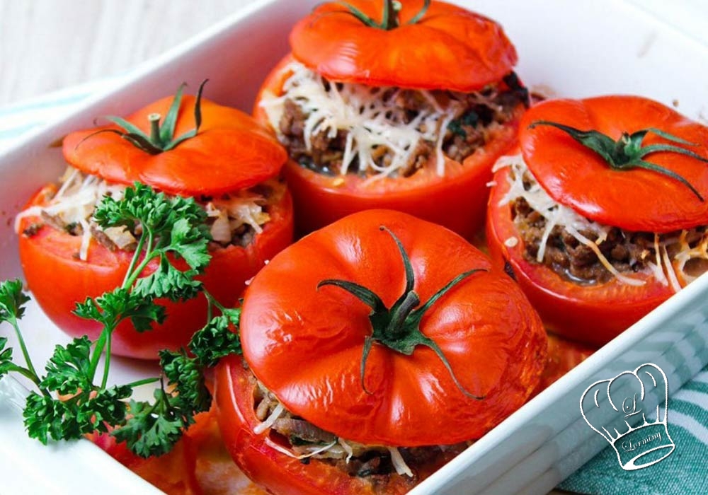 Tomates farcies maison a la viande de boeuf