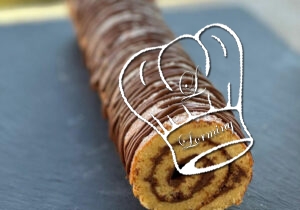 Biscuit roulé au Nutella moelleux
