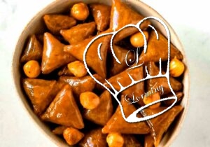 Briouates aux amandes et praliné