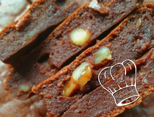 Brownie sans beurre et sans sucre