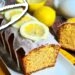 Cake au citron moelleux avec glacage