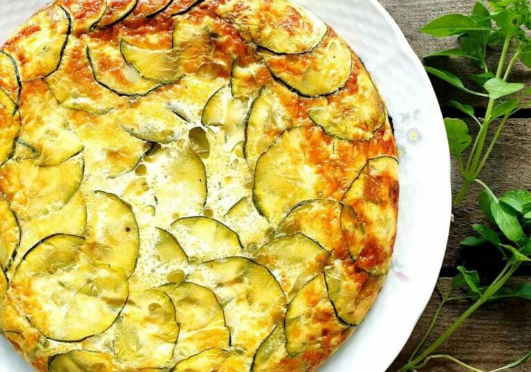 Recette Flan de courgettes au basilic et parmesan Lorminy