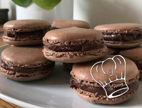 Macarons au chocolat