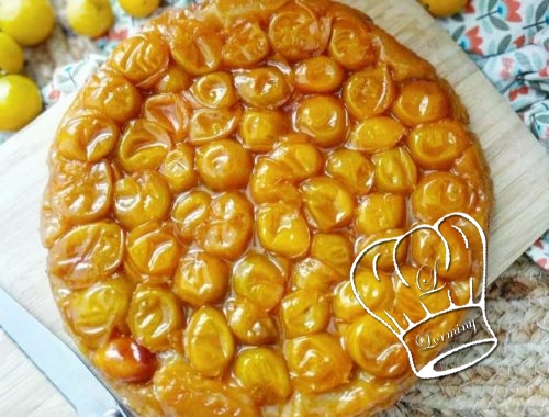 Tarte tatin aux mirabelles