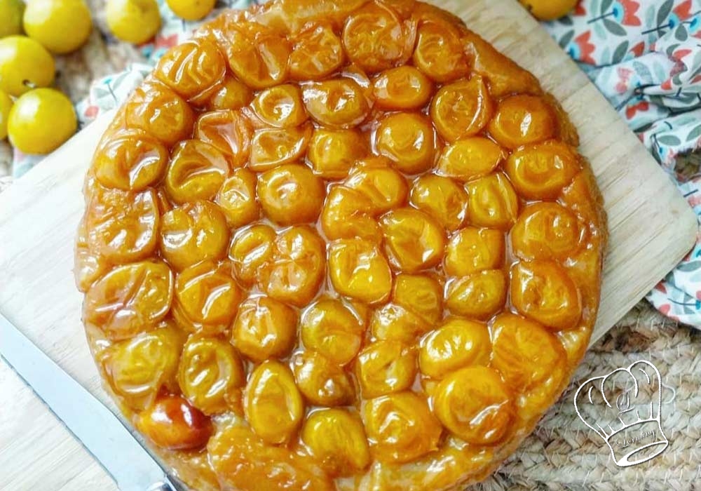 Tarte tatin aux mirabelles