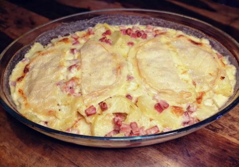 Recette Tartiflette au reblochon et aux lardons Lorminy