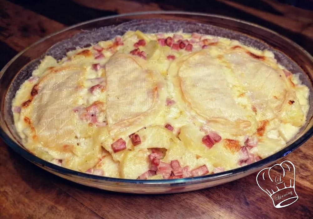 Tartiflette au reblochon et aux lardons