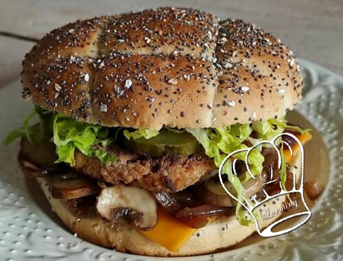 Burger forestier vegetarien