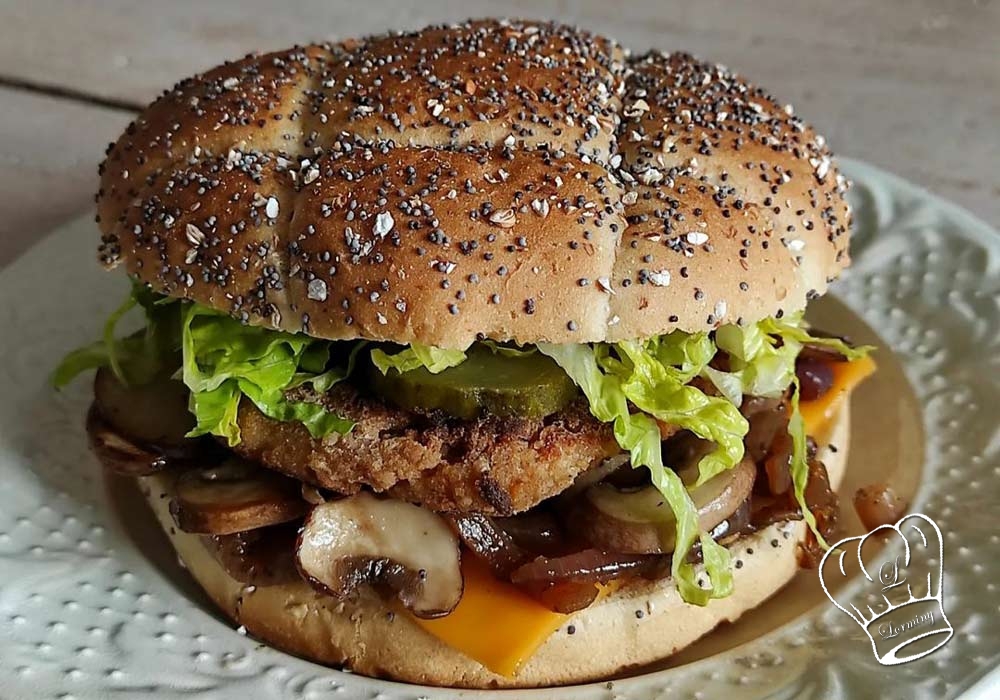 Burger forestier vegetarien