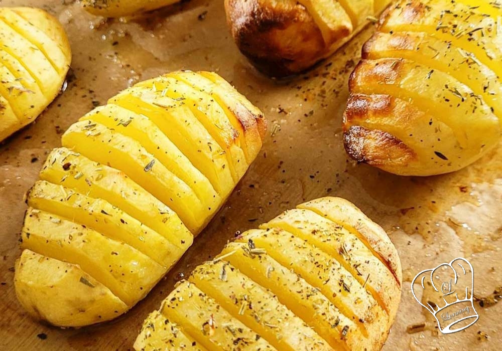 Hasselback potatoes