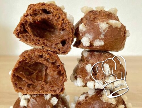 Chouquettes au chocolat