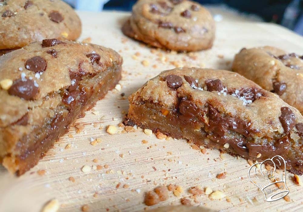 Cookies a lhuile de coco et aux pepites de chocolat