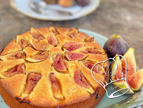 Gateau aux figues fraiches et amande