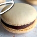 Macarons a la ganache au chocolat noir