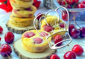 Mini clafoutis aux cerises