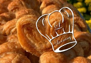 Palmiers maison au sucre