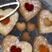 Sables coeur a la confiture pour la saint valentin