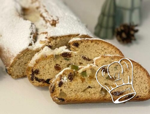 Stollen brioche alsacienne de noel