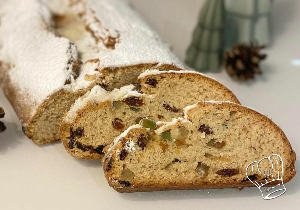 Stollen brioche alsacienne de noel