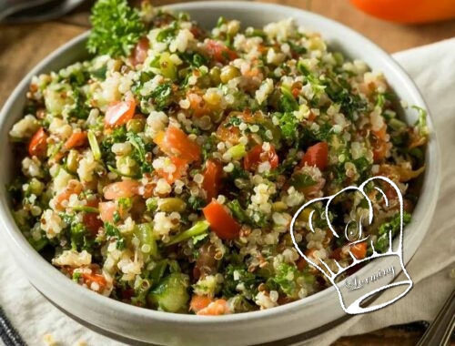Taboule au quinoa et legumes