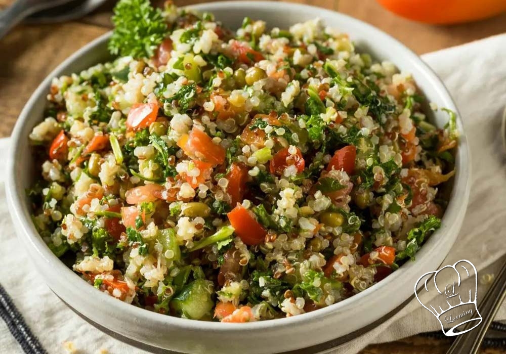 Taboule au quinoa et legumes