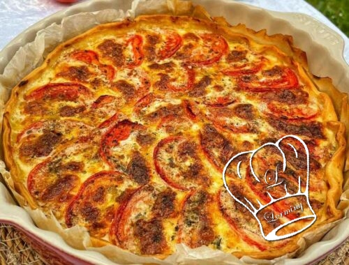 Tarte tomates mozzarella