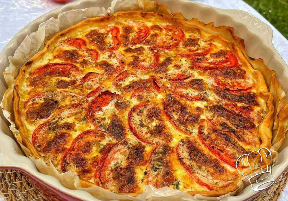 Tarte tomates mozzarella