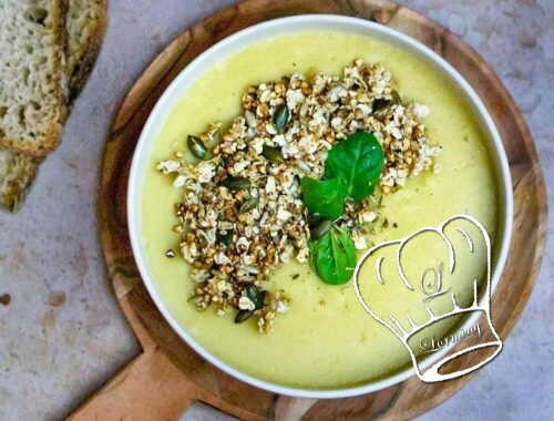 Veloute aux lentilles jaunes