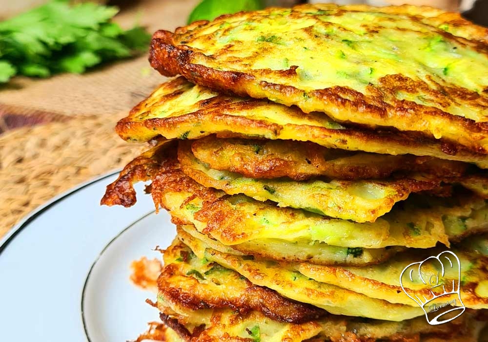 Beignets de courgettes a la poele