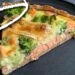 Quiche au saumon brocolis et brie