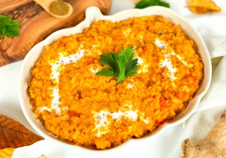 Recette : Dahl de lentilles corail au lait de coco - Lorminy