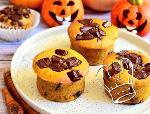 Muffins a la courge et au chocolat