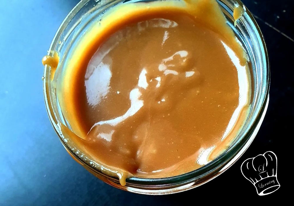 Caramel au beurre sale sans beurre