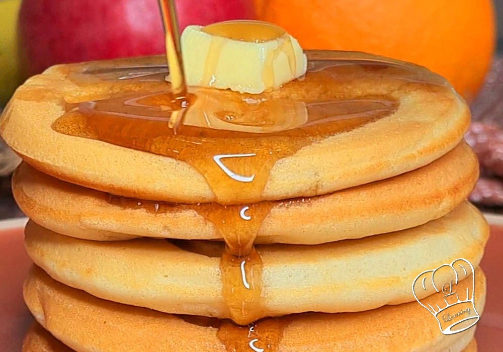 Pancakes emojis sirop d erable