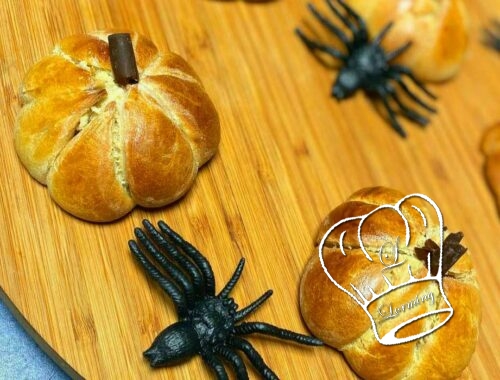 Brioches citrouille dhalloween