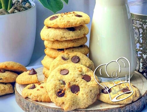 Cookies au sucre vergeoise et pepites de chocolat