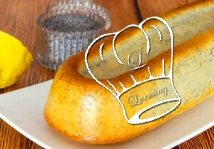 Gâteau au citron et aux graines de pavot