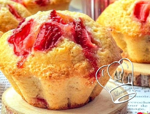 Muffins amandes et fruits rouges