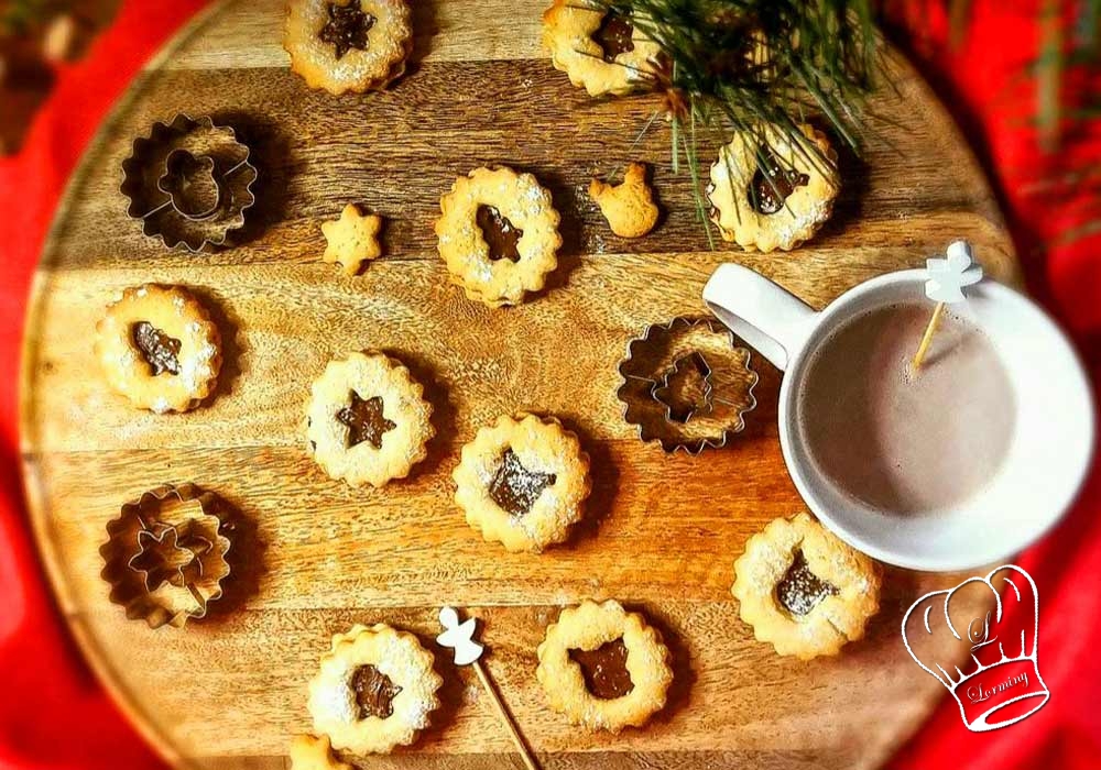 Sables de noel au nutella