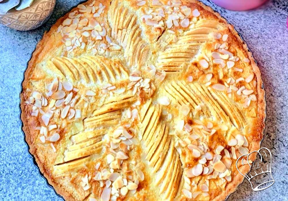 Tarte normande aux pommes