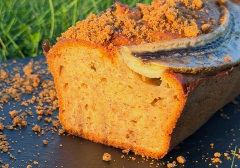 Banana bread au spéculoos