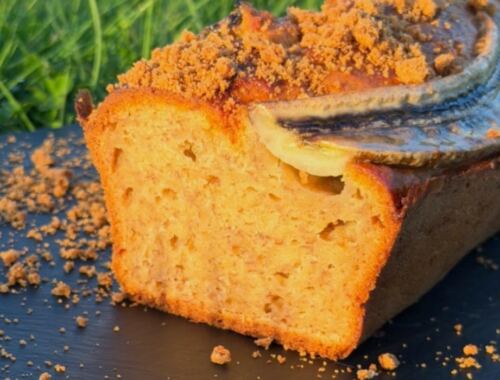Banana bread au spéculoos
