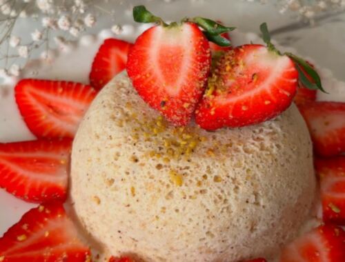 Bowl cake à la fraise