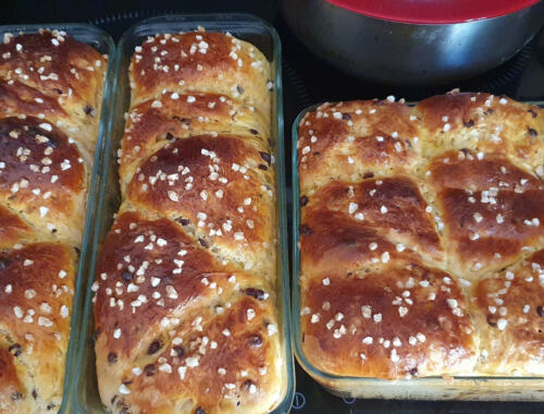 Brioche nature ou pépites de chocolat