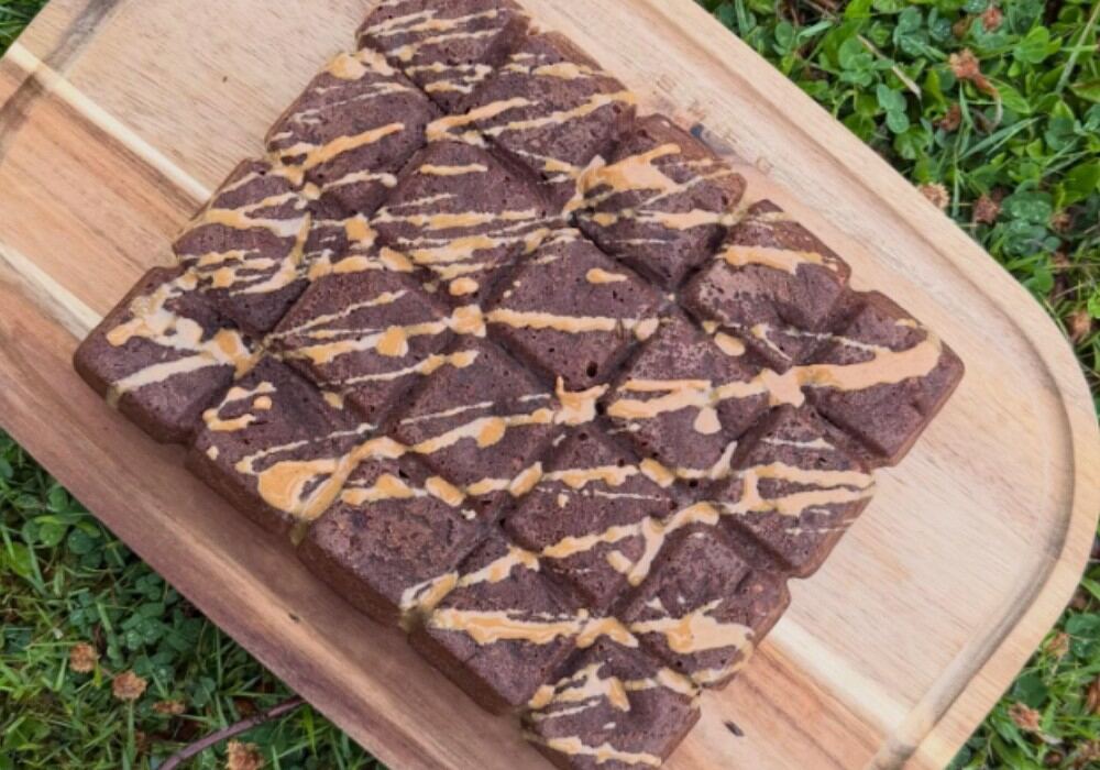 Brownie au beurre de cacahuète
