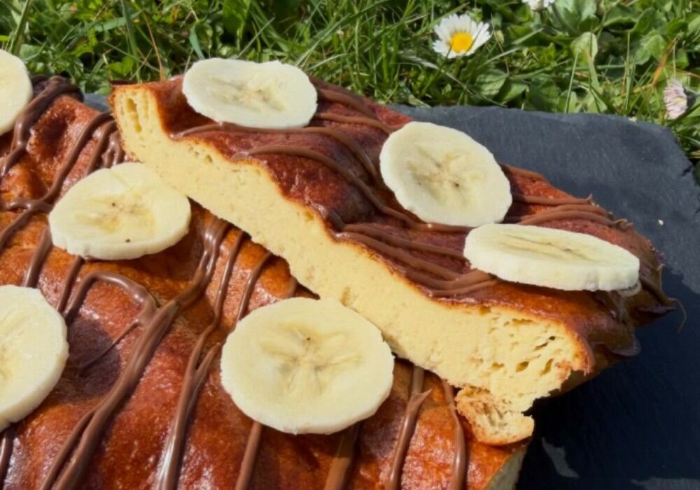 Flan à la banane ultra léger