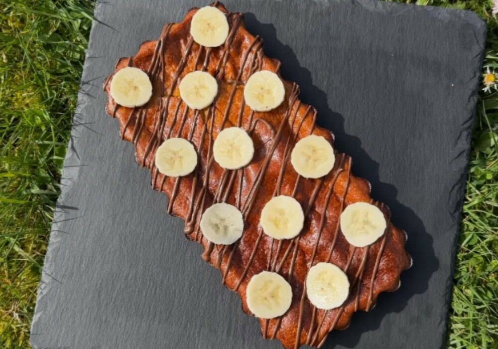 Flan à la banane ultra léger